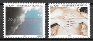 coleccion selos Europa Croacia 1995