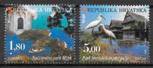 coleccion sellos Europa Croacia 1999