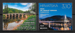 filatelia colección Europa Croacia 2018