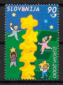 filatelia Europa Eslovaquia 2000