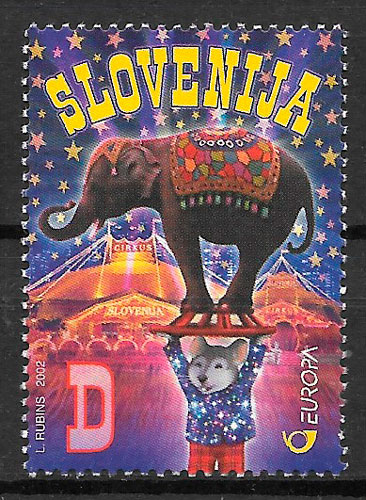filatelia Europa Eslovenia 2002
