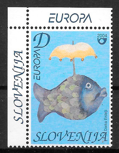 filatelia Europa Eslovenia 2004