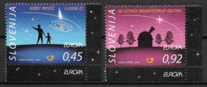 filatelia colección Europa Eslovenia 2009