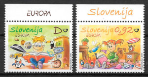 filatelia colección Europa Eslovenia 2010