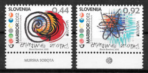 filatelia Europa Eslovaquia 2012