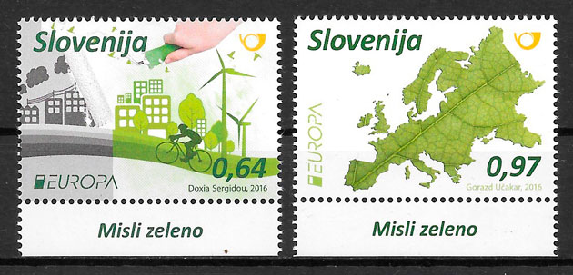 filatelia Europa Eslovenia 2016