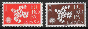 sellos Europa Espana 1961