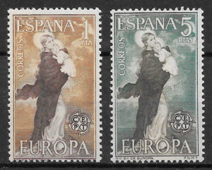 filatelia Europa Espana 1963
