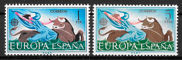 filatelia Europa Espana 1966
