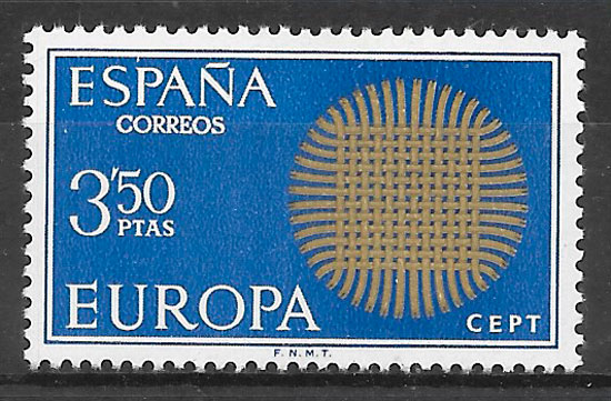 filatelia coleccion Europa 1970