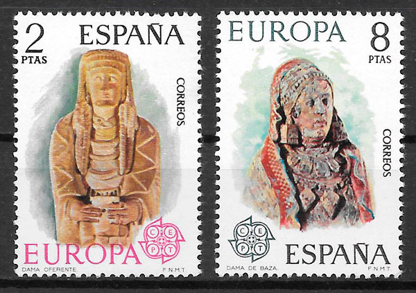 filatelia Europa Espana 1974