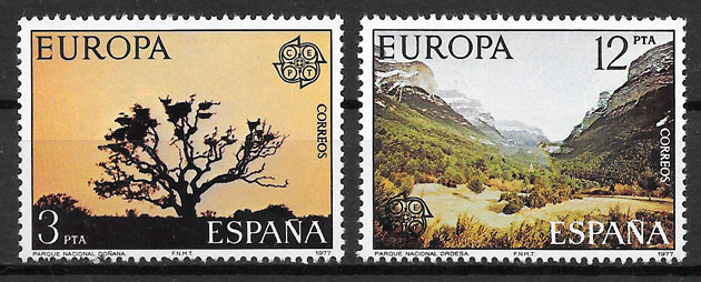 filatelia Europa Espana 1977