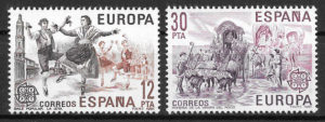filatelia coleccion Europa 1981