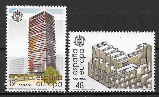 sellos Europa 1987 Espana