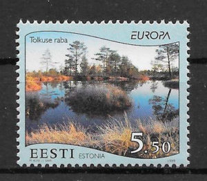 filatelia colección Europa Estonia 1998