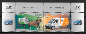 sellos Europa Estonia 2013