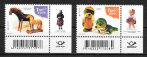 colección sellos Europa Estonia 2015