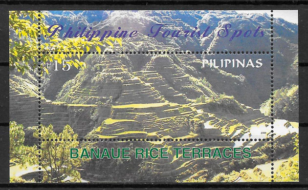 sellos turismo Filipinas 2000