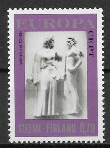 sellos Europa Finlandia 1974