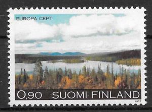 filatelia coleccion Europa Finlandia 1977