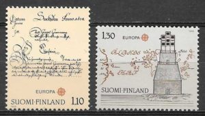 filatelia Europa Finlandia 1979