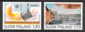 filatelia Europa Finlandia 1983