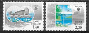 filatelia Europa 1986 Finlandia