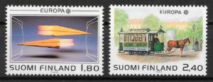 sellos Europa Finlandia 1988