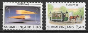 coleccion sellos Europa Finlandia 1988