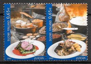 sellos Europa Finlandia 2005