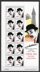 filatelia colección Europa Gibraltar 2002