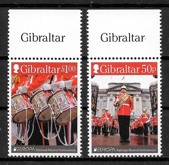 filatelia Europa Gibraltar 2014