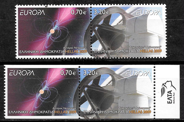 sellos Europa Grecia 2009