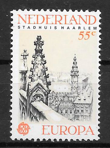 sellos Europa Holanda 1978