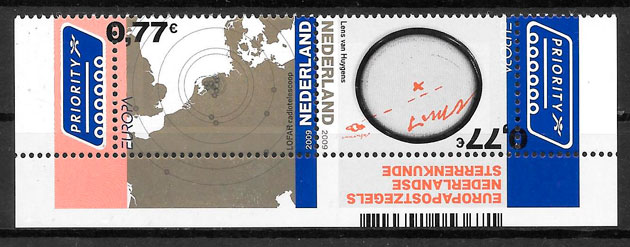 colección sellos Europa Holanda 2009