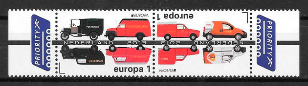 sellos Europa Holanda 2013