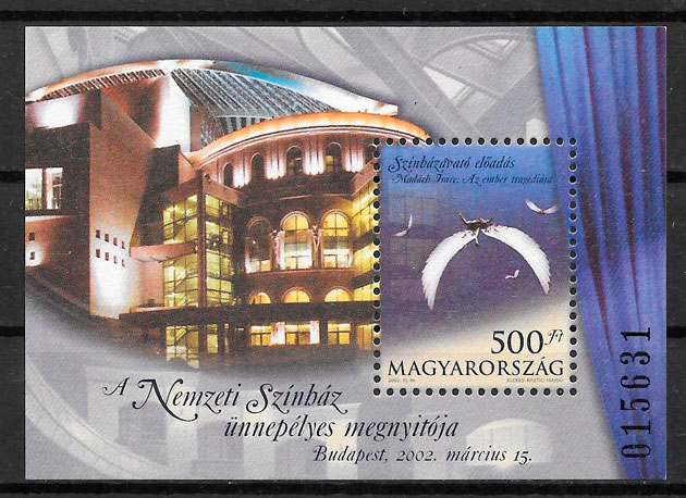 sellos arquitectura Hungría 2002