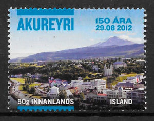 filatelia colección turismo Islandia 2012