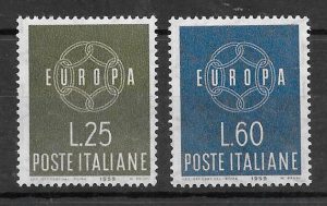 colección sellos Europa Italia 1959