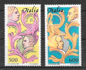 sellos Europa Italia 1985