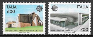 sellos Europa Italia 1987