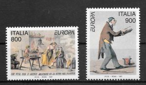 filatelia Europa Italia 1997