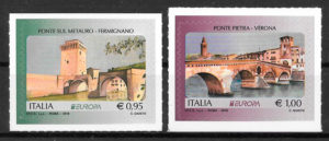 filatelia Europa Italia 2018