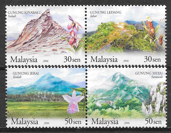 sellos turismo Malasia 2006