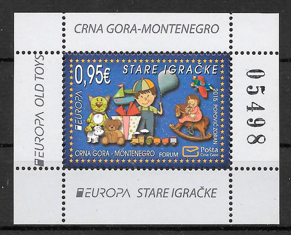 sellos Europa Montenegro 2015