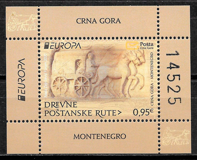 sellos Europa Montenegro 2020