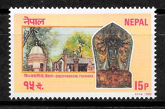 selos turismo Nepal 1988