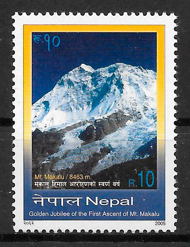 filatelia turismo 2005 Nepal