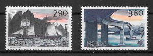 filatelia Europa Noruega 1988