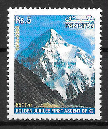 sellos turismo Pakistán 2004
